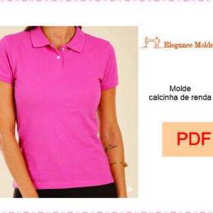 Molde Baby Look Gola Polo feminina PP,P,M,G,GG