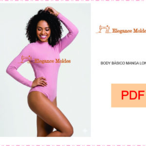 BODY BÁSICO MANGA LONGA PP ao GG