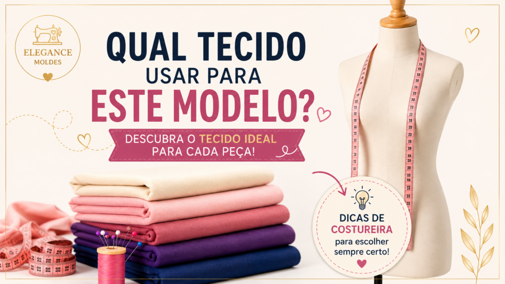 Qual Tecido Usar? Guia Completo Para Escolher o Tecido Ideal em Cada Projeto de Costura